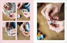 Load image into Gallery viewer, Darned embroidered small stuffed animal