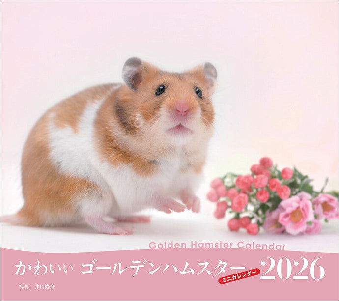 2026 Calendar Cute Golden Hamster