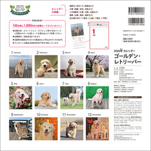 Load image into Gallery viewer, 2026 Calendar Golden Retriever
