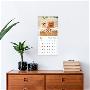 2026 Calendar Pomeranian