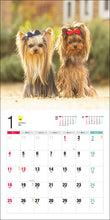 Load image into Gallery viewer, 2026 Calendar Yorkshire Terrier
