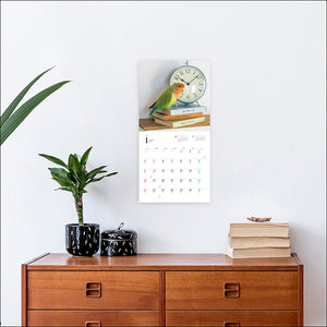 2026 Calendar Cockatiel