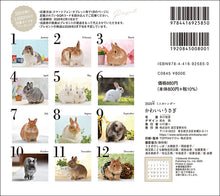 Load image into Gallery viewer, 2026 Calendar Cute Rabbit
