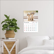 Load image into Gallery viewer, 2026 Wide Format Calendar Shih Tzu
