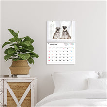 Load image into Gallery viewer, 2026 Calendar Wide Format Miniature Schnauzer
