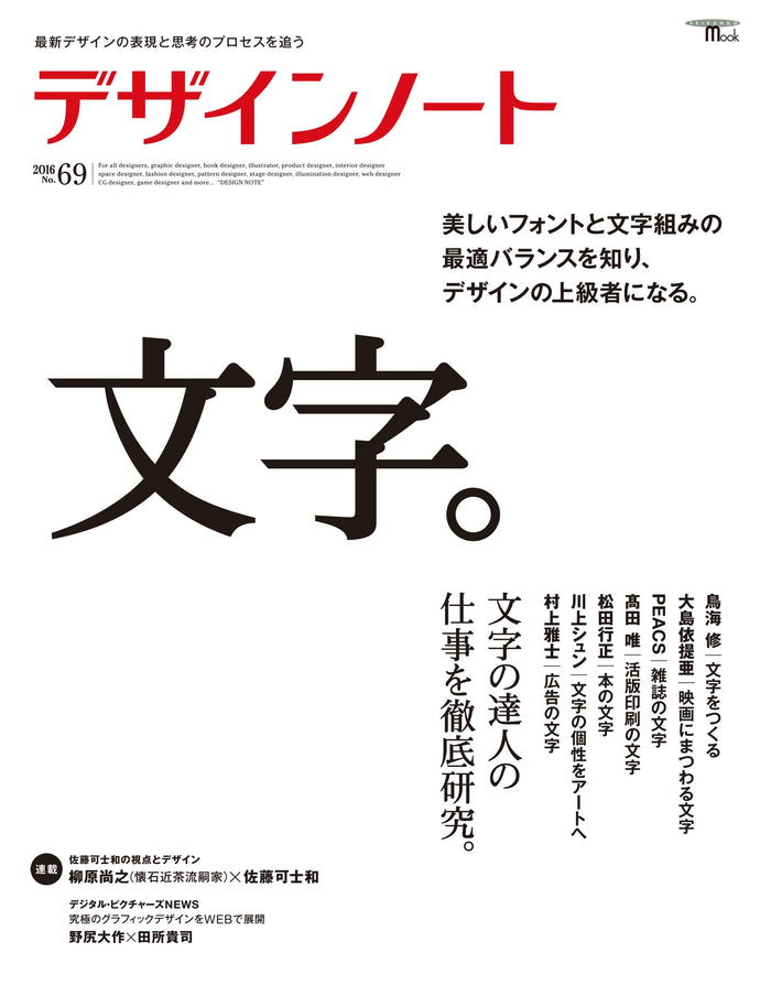 Design Note No.69 Letters.