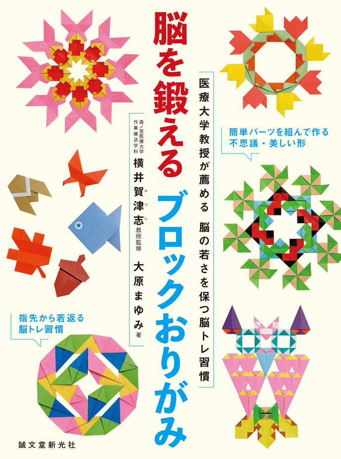 脳を鍛えるブロックおりがみ